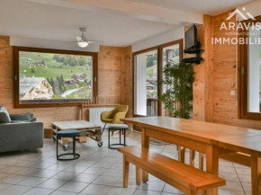 Appartement 6/8 pers. tout confort, au pied des pistes, avec balcon, parking privé et linge inclus! - FR-1-391-123